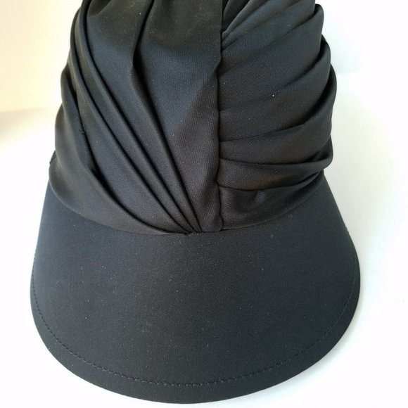 PRADA Cappelli -HAT-BLACK Tessuto-NYLON--NEW Size S - Picture 1 of 11